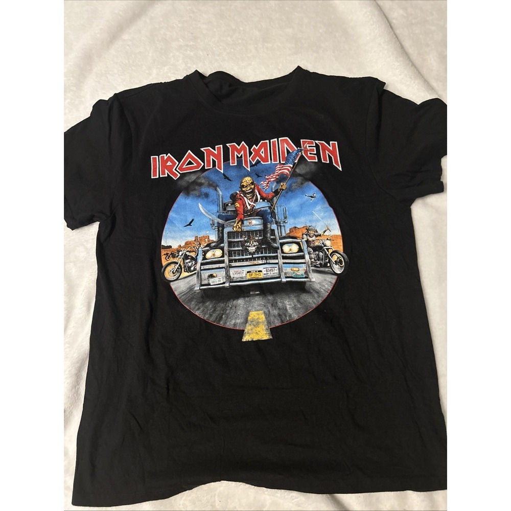Iron Maiden Legacy Of The Beast Tour Shirt 2022 US Tour T Shirt Men's S